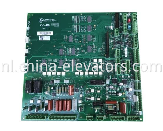 Korea ThyssenKrupp Elevator PCB Assembly IOC-2B